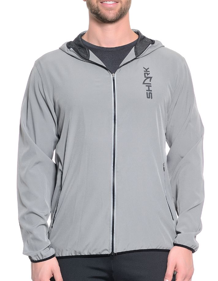 Men's Windbreaker with Hood