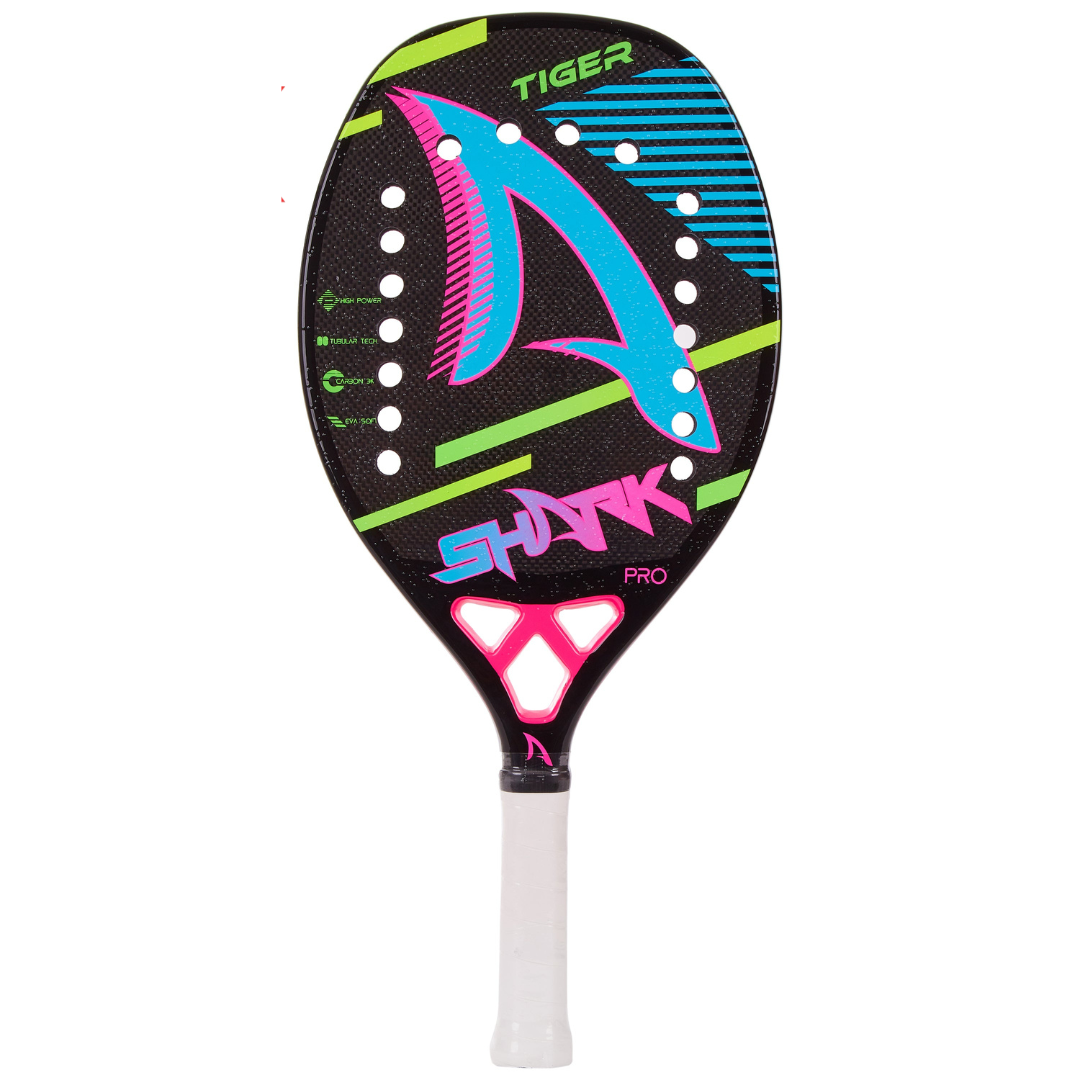 Shark Tiger Beach Tennis Racket