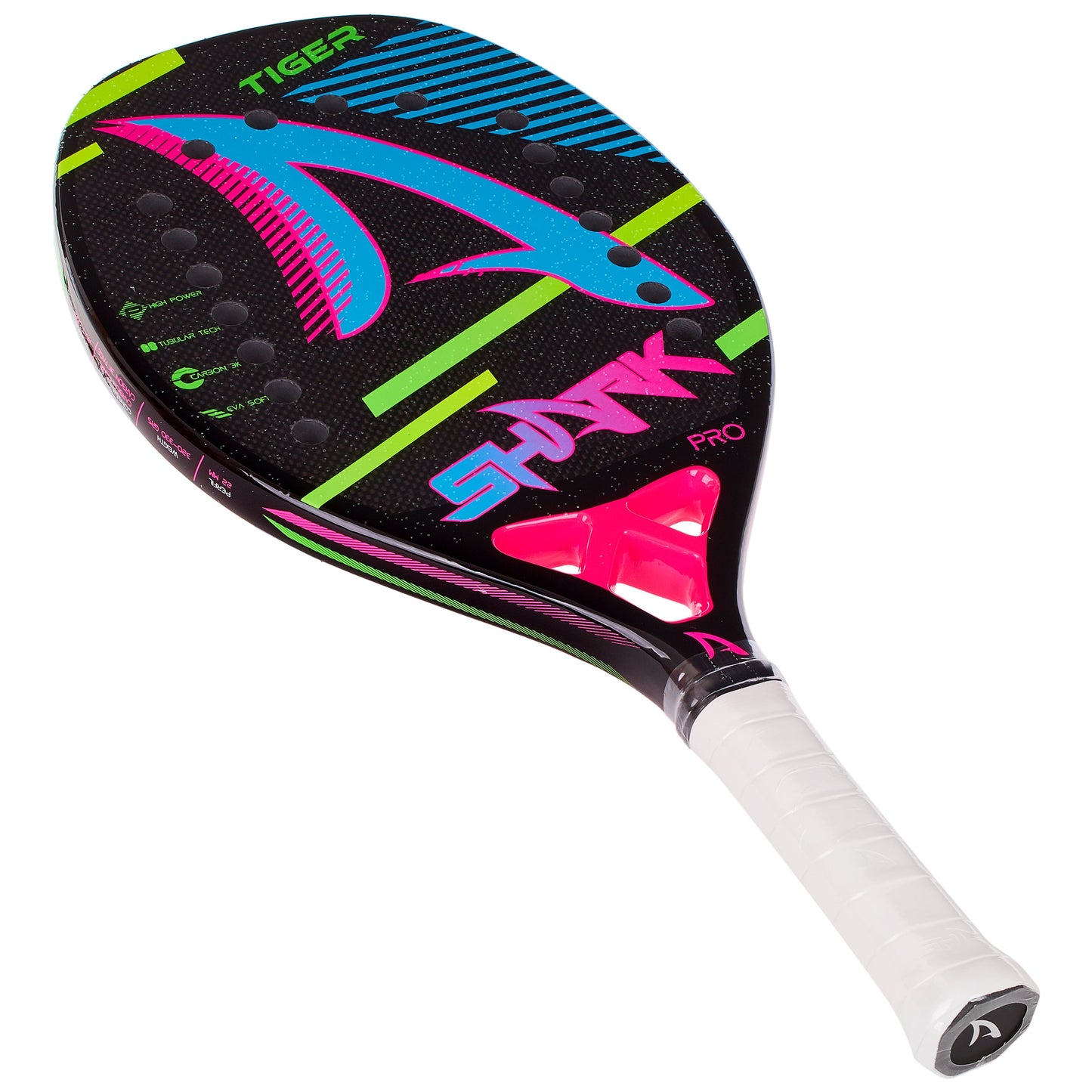 Shark Tiger Beach Tennis Racket
