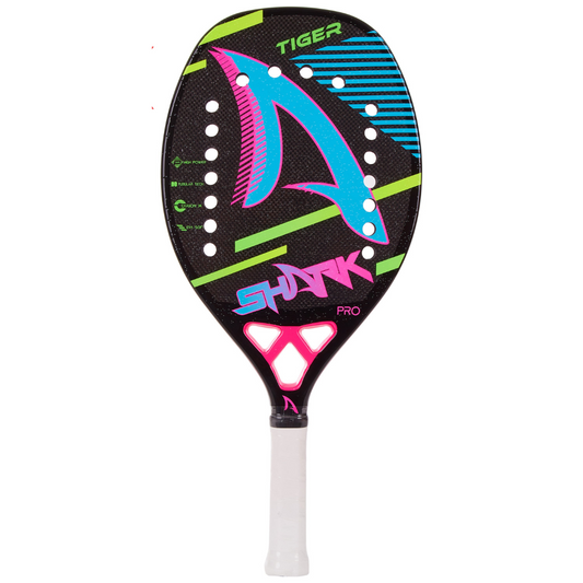 Shark Tiger Beach Tennis Racket