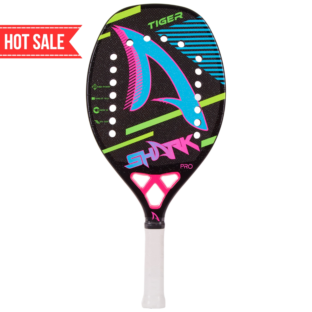 Shark Tiger Beach Tennis Racket – Shark Beach Tennis Europa